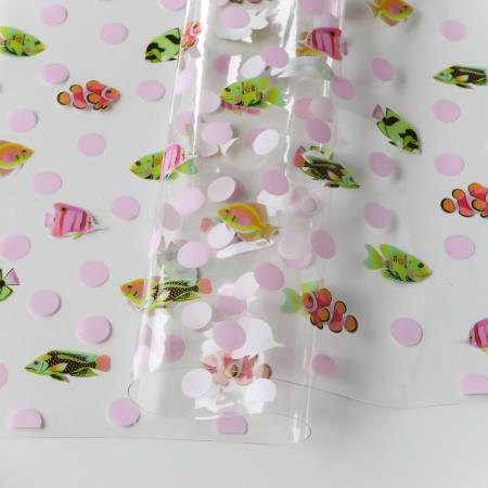 Tula Pink Floral Reef Collection: School Crossing Vinyl 18" x 25"