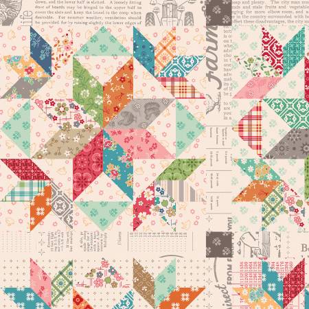 54" Farmer's Daughter Home Dec Multi