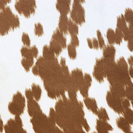 Cow Cream Bronze 1/2 Yard