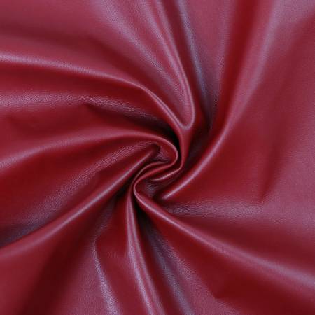 Cherry Lite Faux Leather 1/2 Yard x 25"