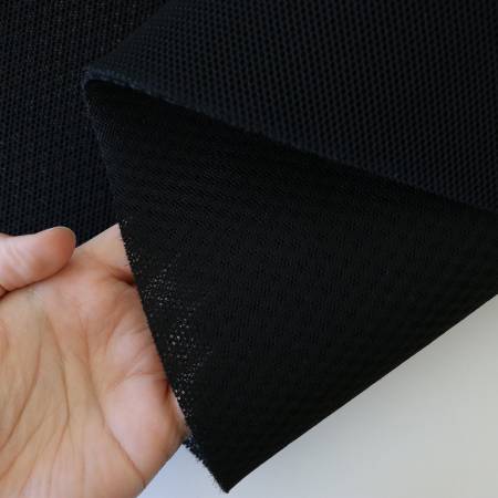 Black Air Mesh 1/2yd