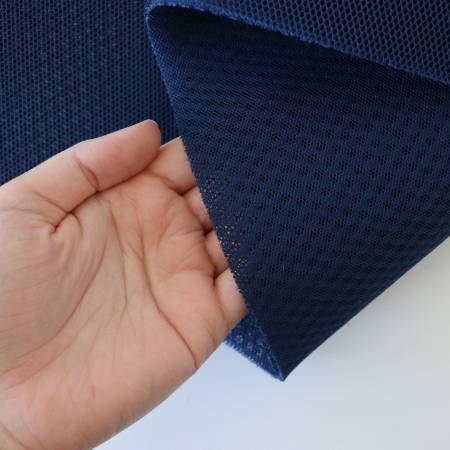 Navy Air Mesh 1/2yd
