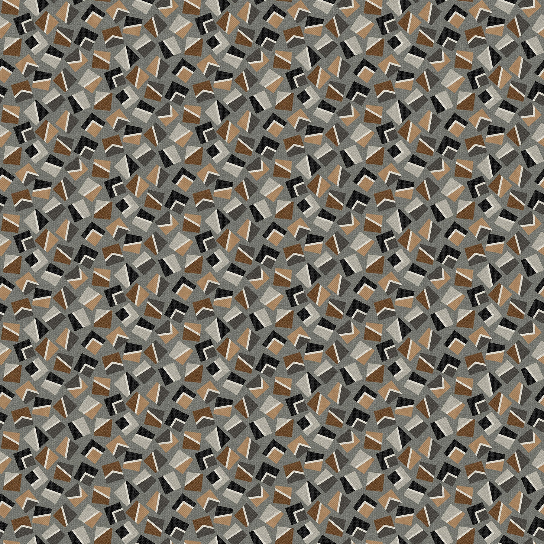Haberdashery Flannel F28545-95 Gray Multi