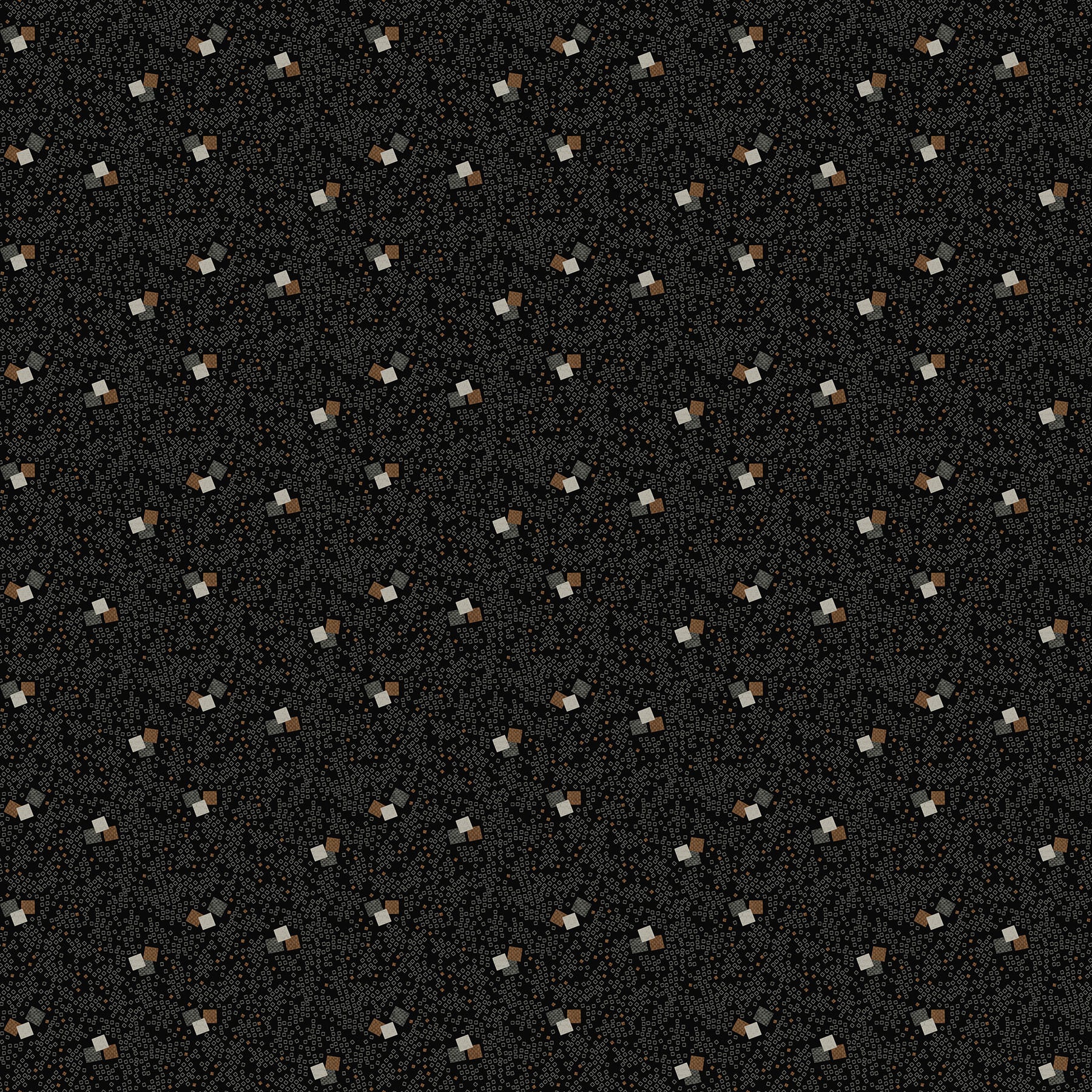 Haberdashery Flannel F28547-97 Charcoal Multi