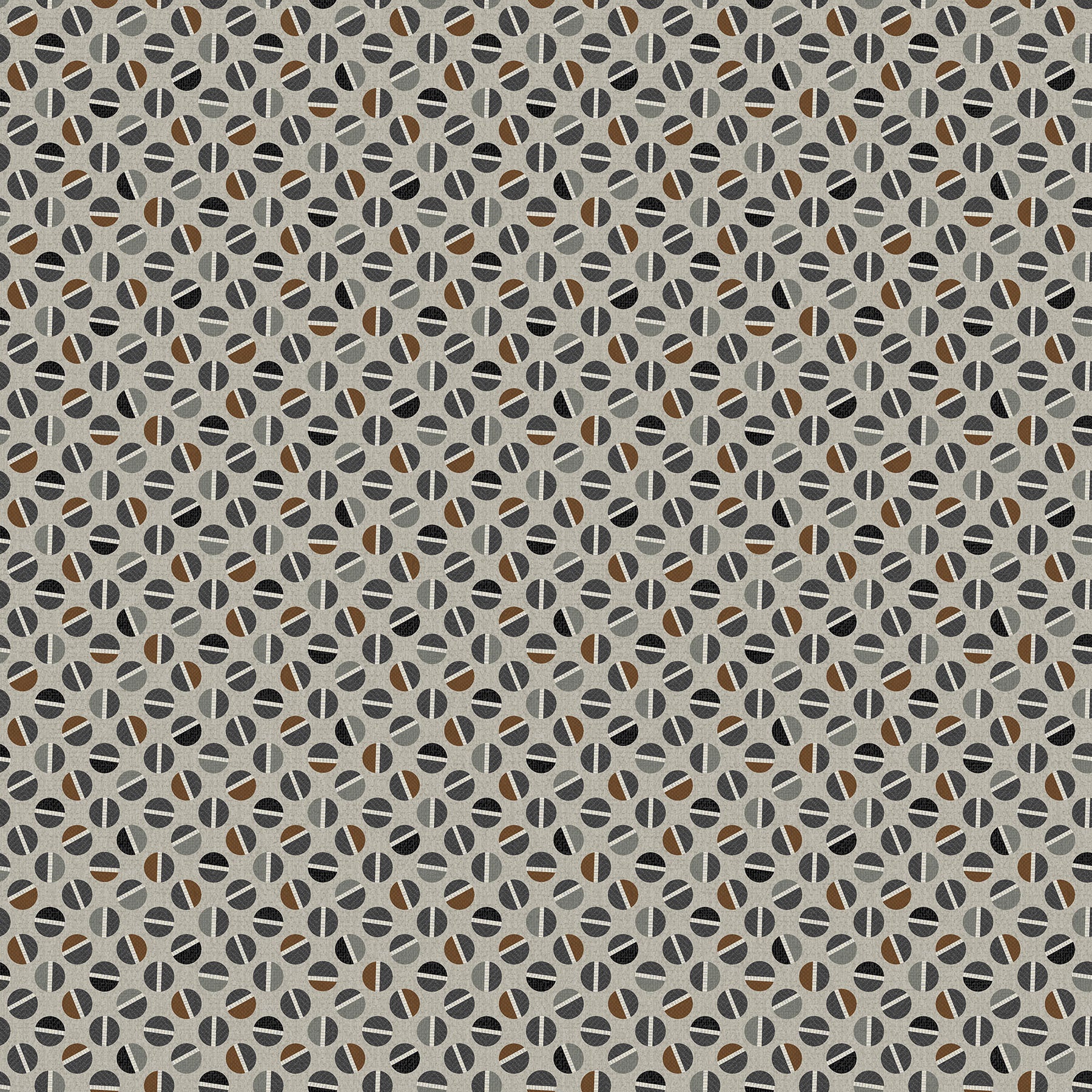 Haberdashery Flannel F28550-93 Mid Gray Multi