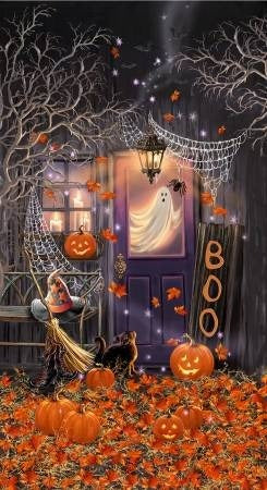 Haunted House Panel CD4180-BLACK
