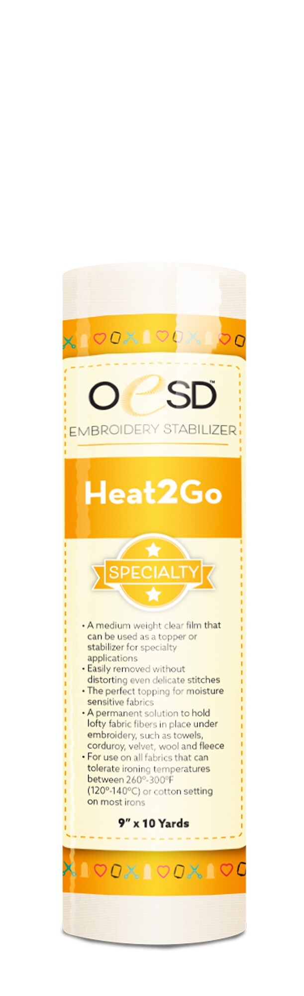 Heat2Go Topping - 9" x 10 yds