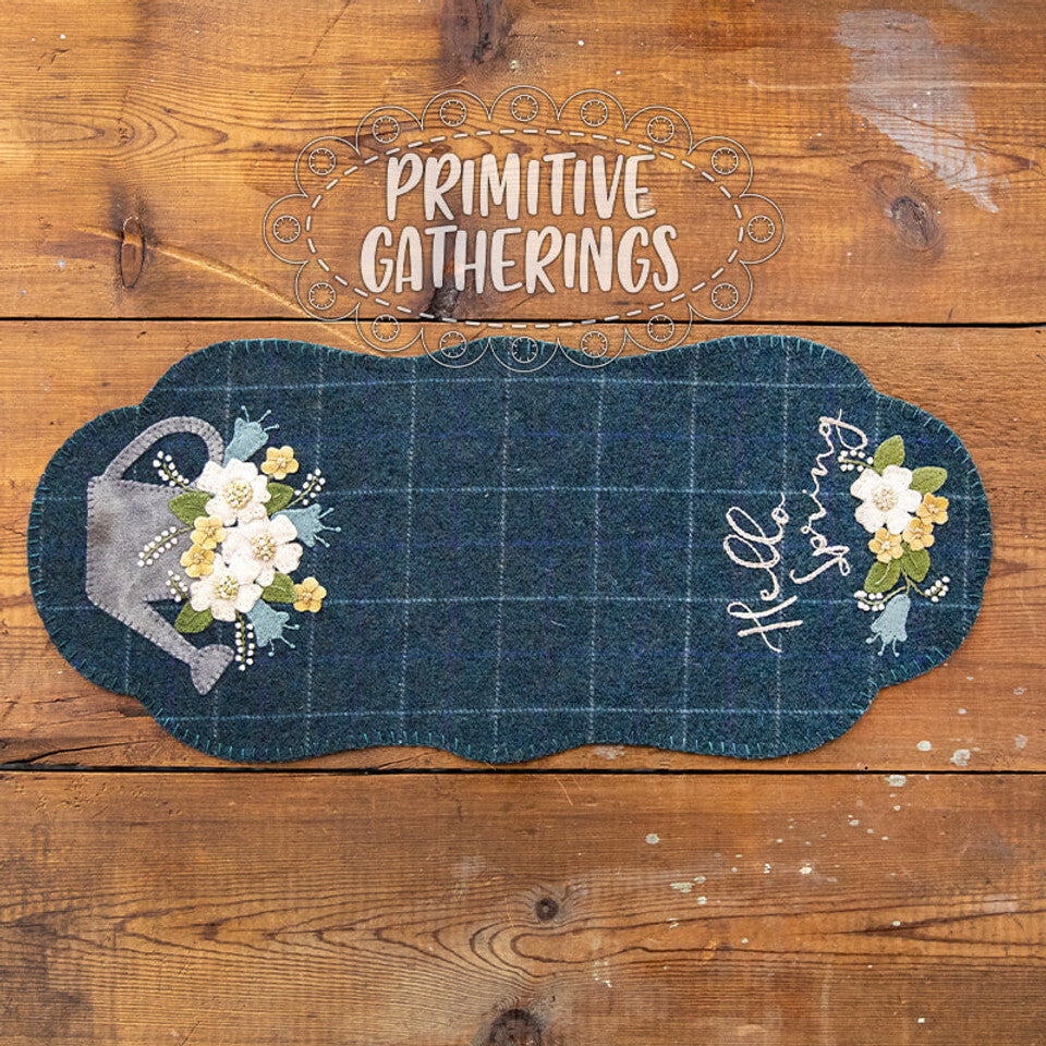 Hello Spring Table Runner Pattern