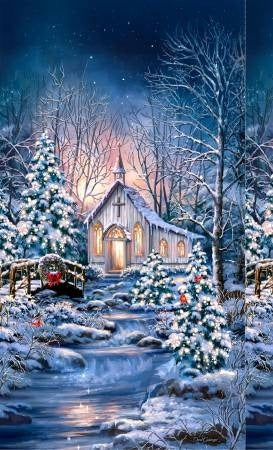 Holiday Chapel 24in CD4184-MULTI