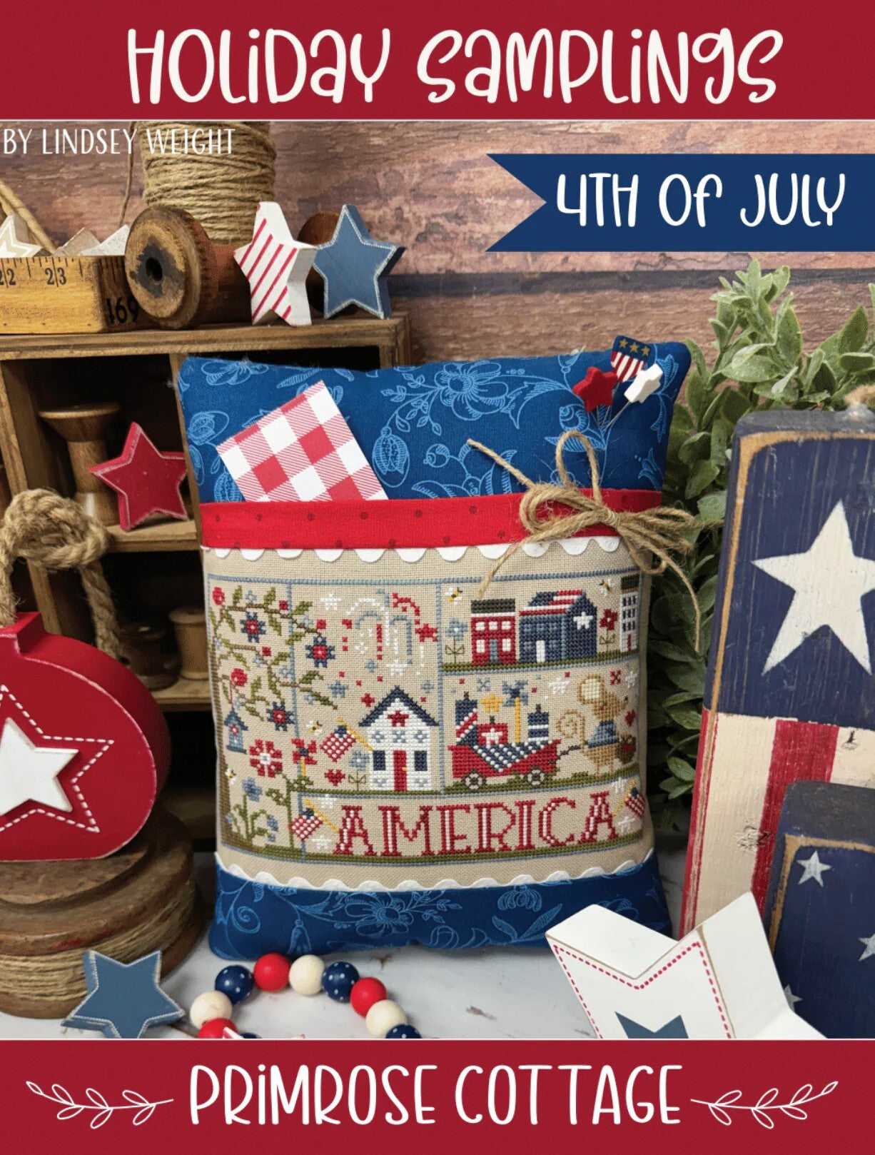 Holiday Samplings 4th of July Cross Stitch