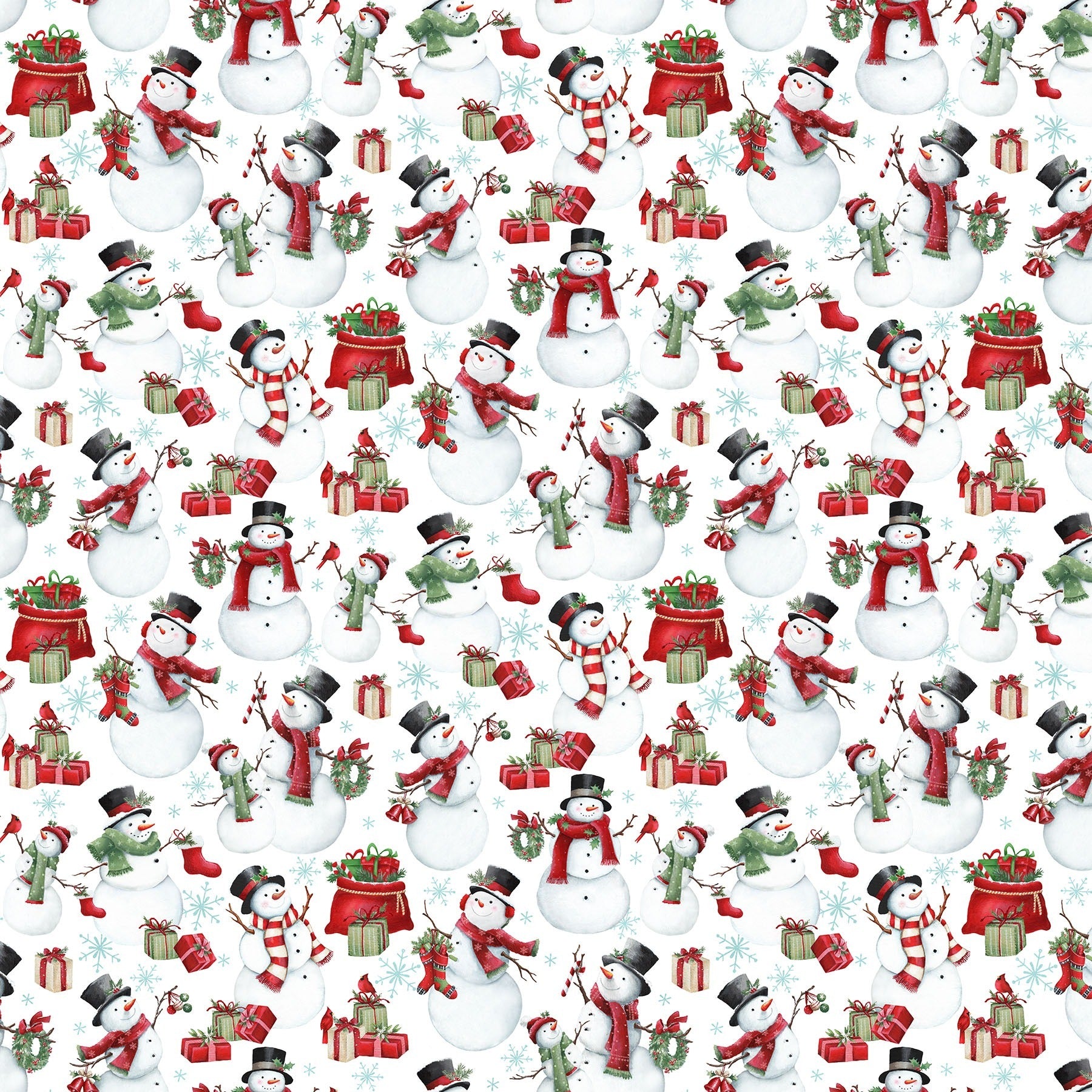 Holly Jolly 28813-10 White Multi