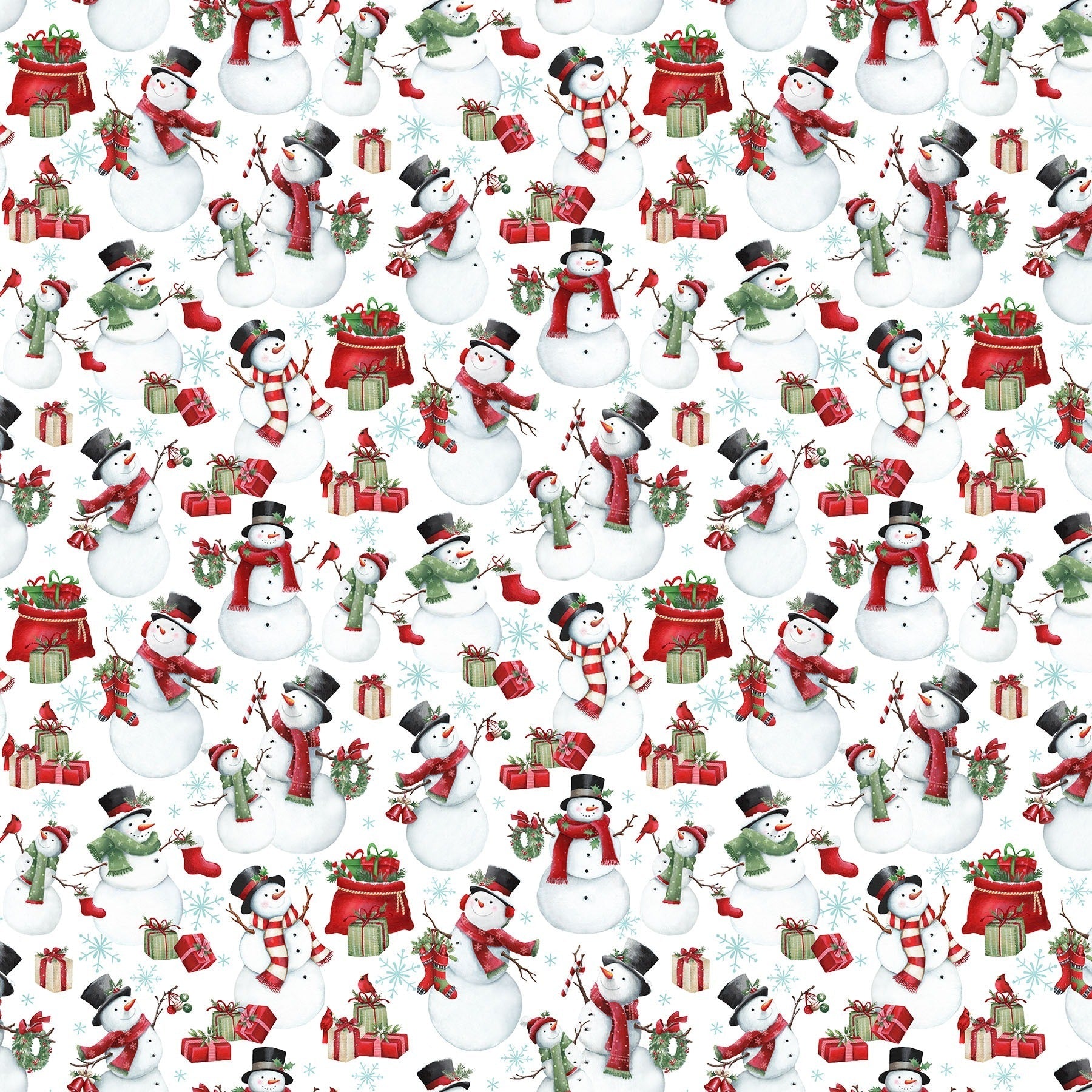 Holly Jolly 28813-10 White Multi
