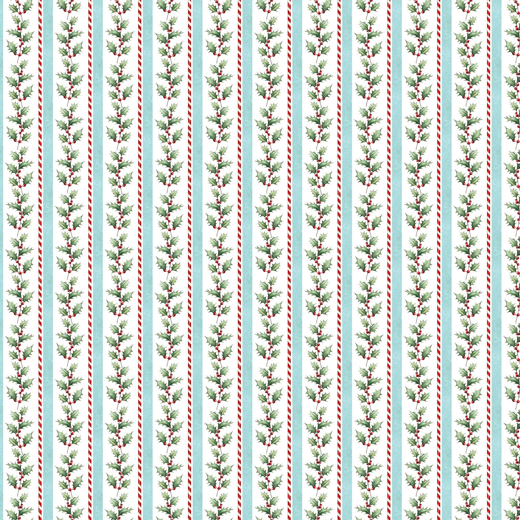 Holly Jolly 28814-10 White Multi