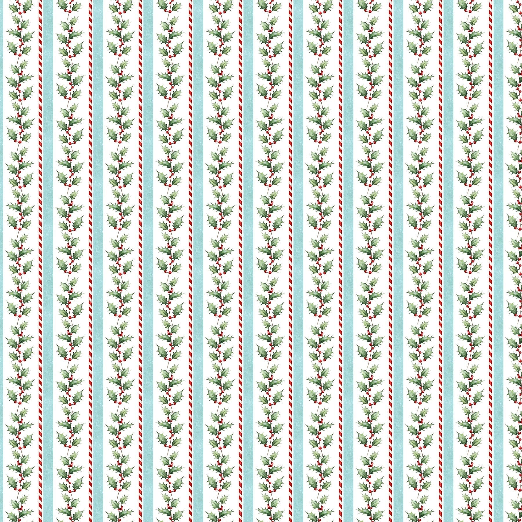 Holly Jolly 28814-10 White Multi
