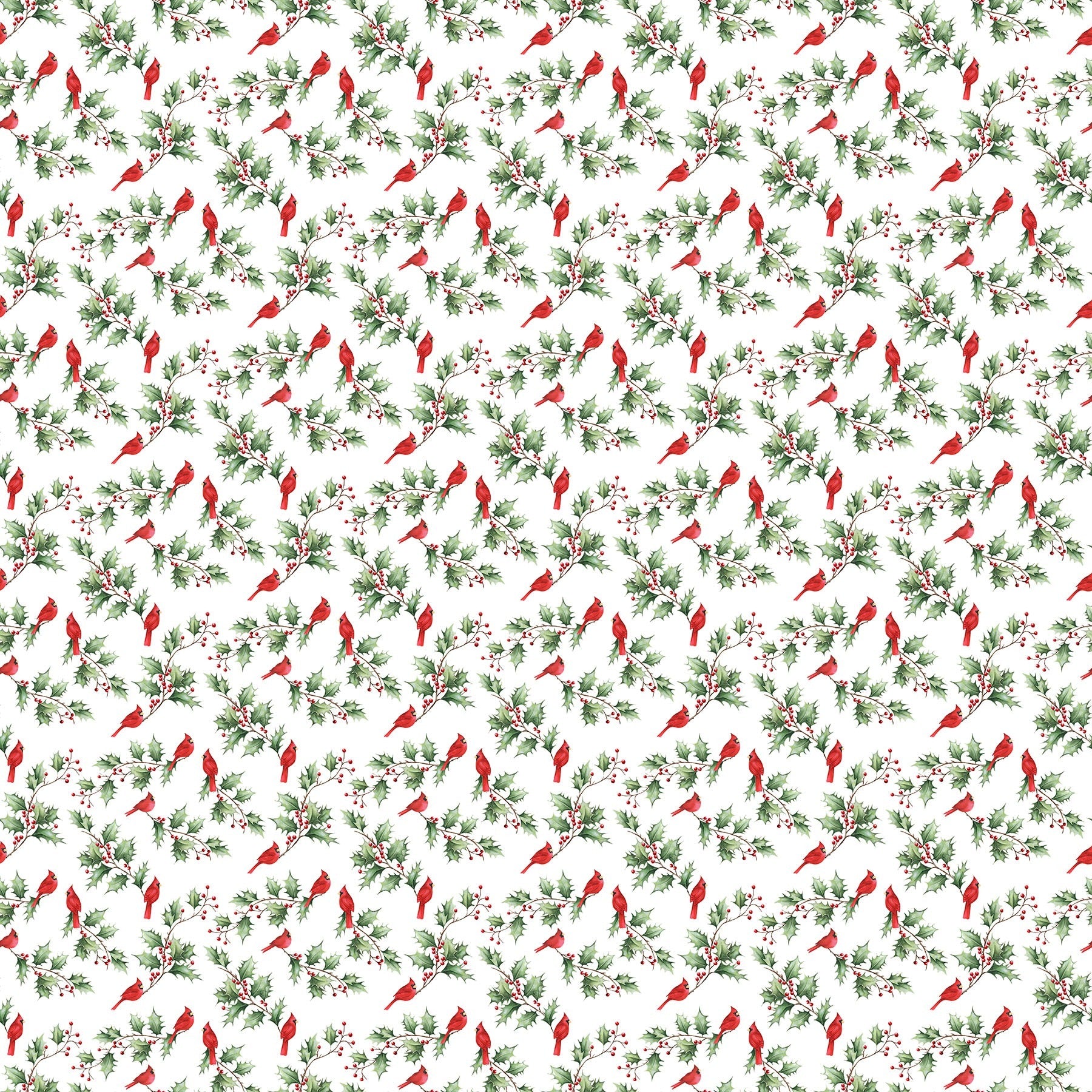 Holly Jolly 28816-10 White Multi