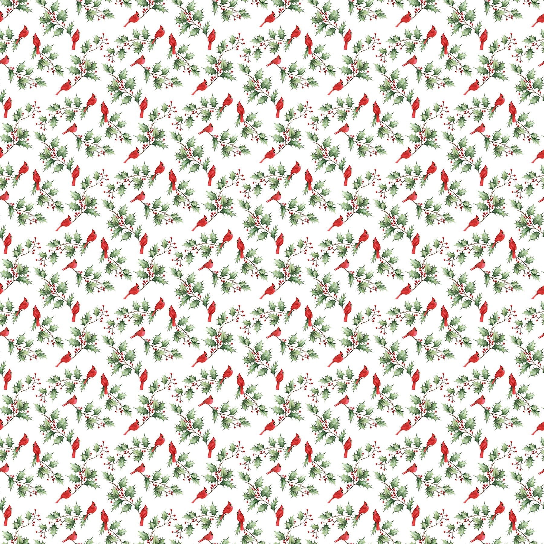 Holly Jolly 28816-10 White Multi