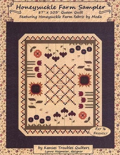 Honeysuckle Farm Sampler Pattern