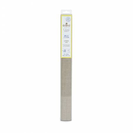 100% Linen 28ct 15" X 18" Beige
