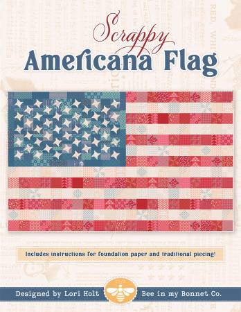 Scrappy Americana Flag Quilt Pattern