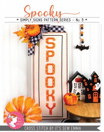 Spooky Simply Signs Cross Stitch Pattern