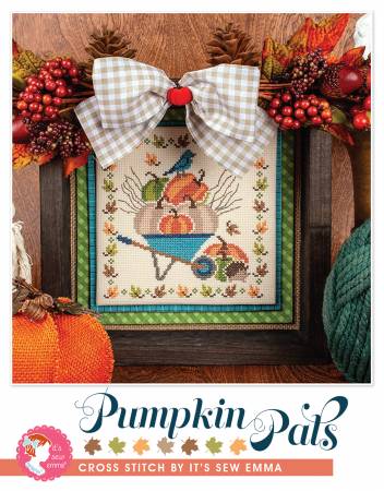 Pumpkin Pals Cross Stitch Pattern