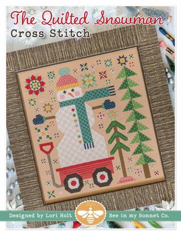 The Quilted Snowman Cross Stitch Pattern