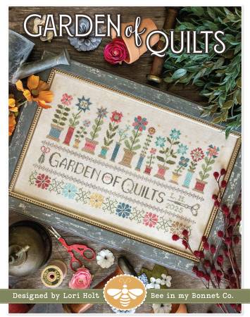 Garden of Quilts Cross Stitch Pattern