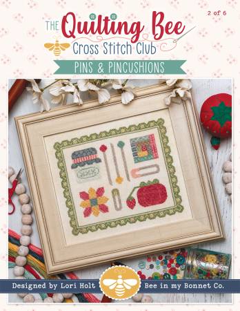 Pins & Pincushions The Quilting Bee Cross Stitch Pattern
