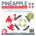 6" Pineapple Foundation Paper