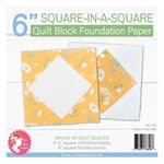 6" Square in a Square Foundation Paper