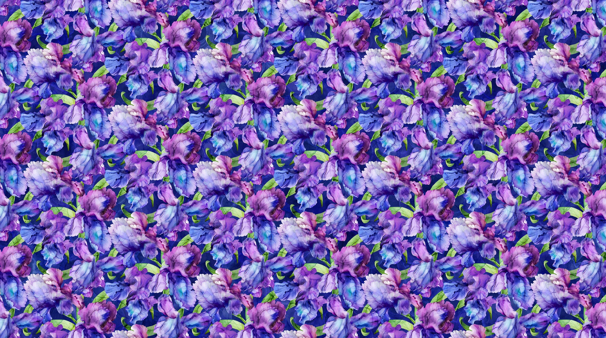 Infatuation DP28614-86 Dark Purple Multi Packed Iris