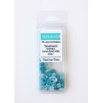 Sprinkles Micro-Mini Buttons Teal for Two