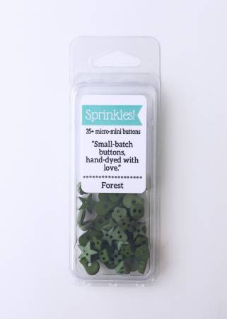Sprinkles Micro-Mini Buttons Forest