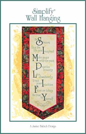 Simplify Wall Hanging
