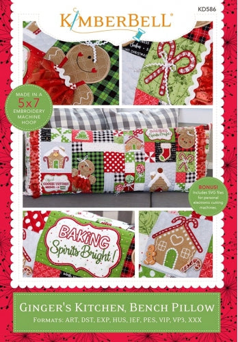 Ginger's Kitchen Machine Embroidery CD