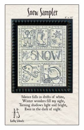 Snow Sampler Hand Embroidery Pattern