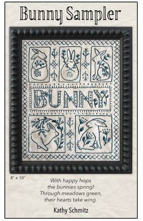 Bunny Sampler Hand Embroidery Pattern