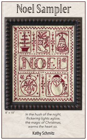 Noel Sampler Hand Embroidery Pattern