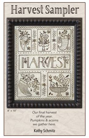 Harvest Sampler Hand Embroidery Pattern