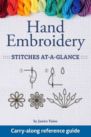 Hand Embroidery Book Stitches at a Glance