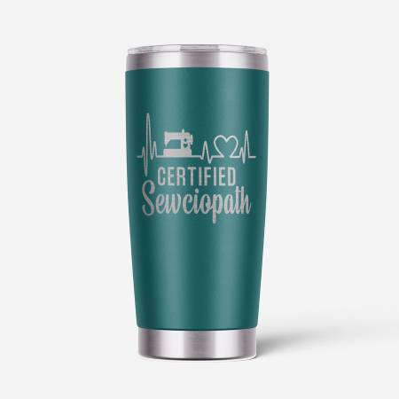 Certified Sewciopath Tumbler 20 oz