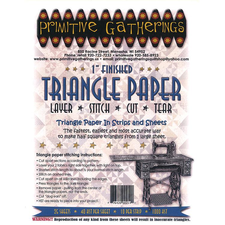 Triangle Paper 1"
