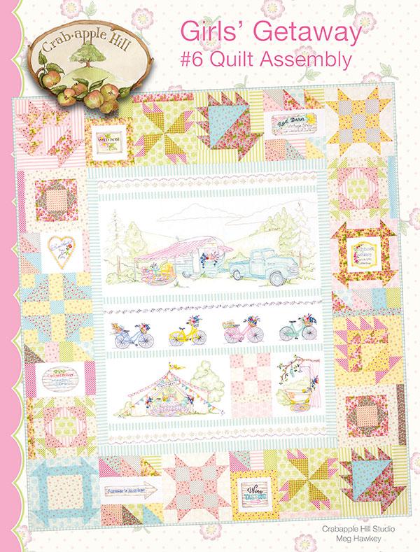 Girls' Getaway #6 Quilt Assembly
