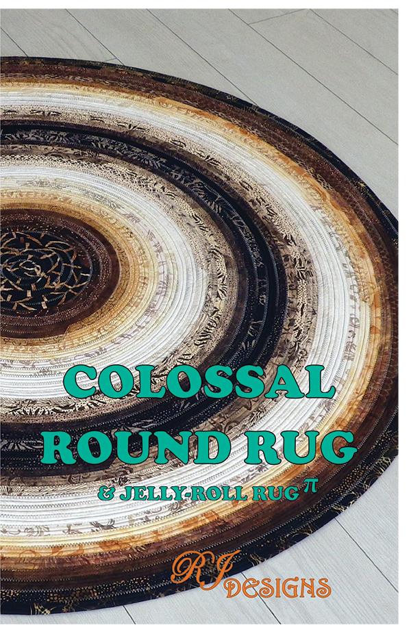 Calossal Round RugJelly Roll Rug