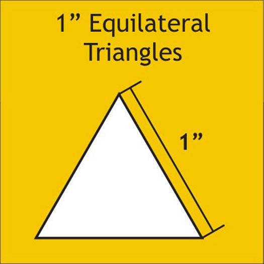1" Equilateral Triangle 100pc