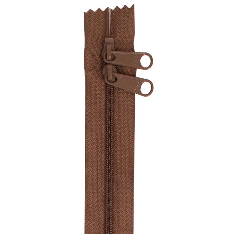Zipper 30" Seal Brown By Annie