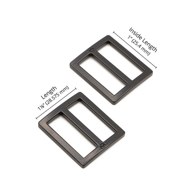 1" Widemouth Slider Black By Annie Set of 2