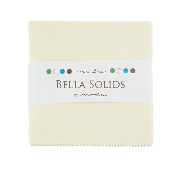 Bella Solid Charm Pack Snow