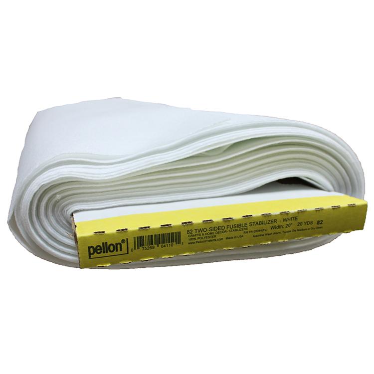 Two Side Fusible Decor Bond 20" White 82F Pellon