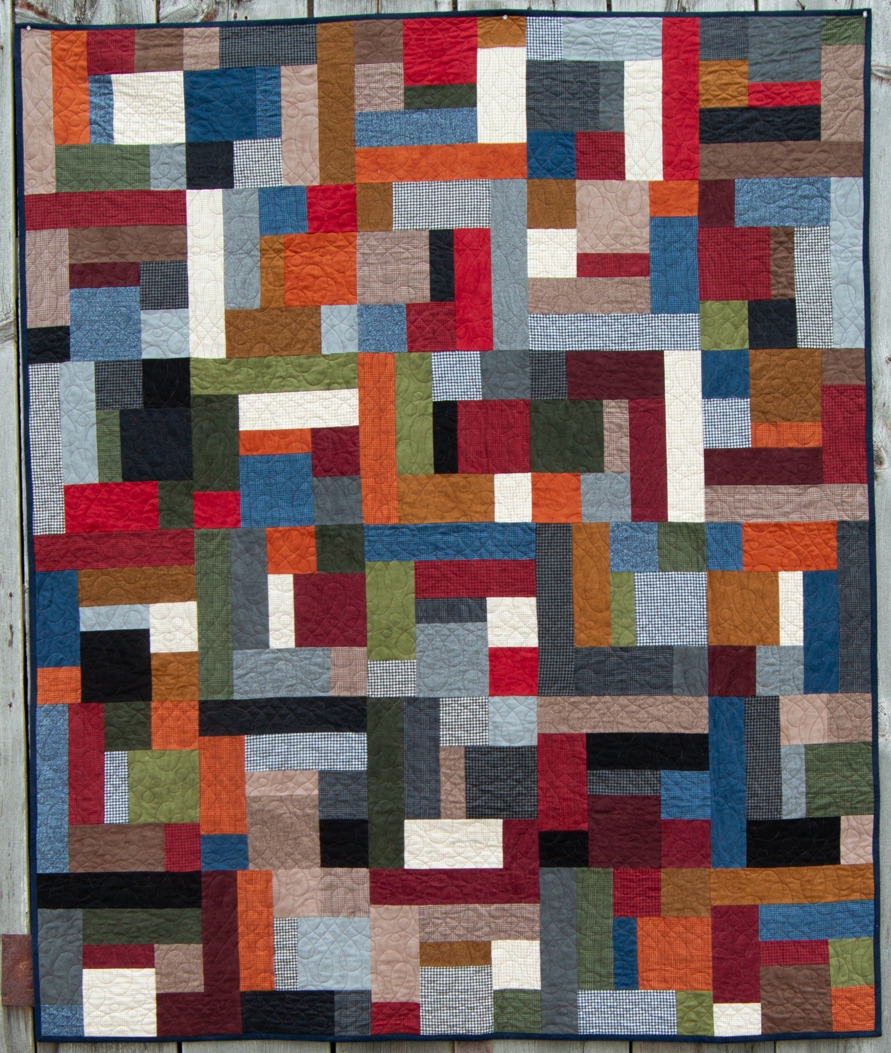 Liberty Lane Flannel Gatherings Kit Finished Size: 70" x 84"